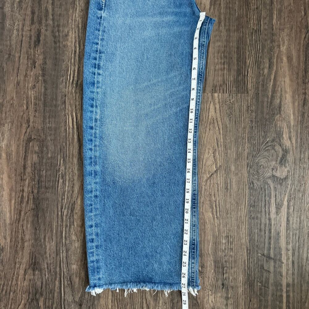 Citizens of Humanity Ayla Raw Hem Crop Jeans in Doheny Wash Size 29 - Picture 13 of 15